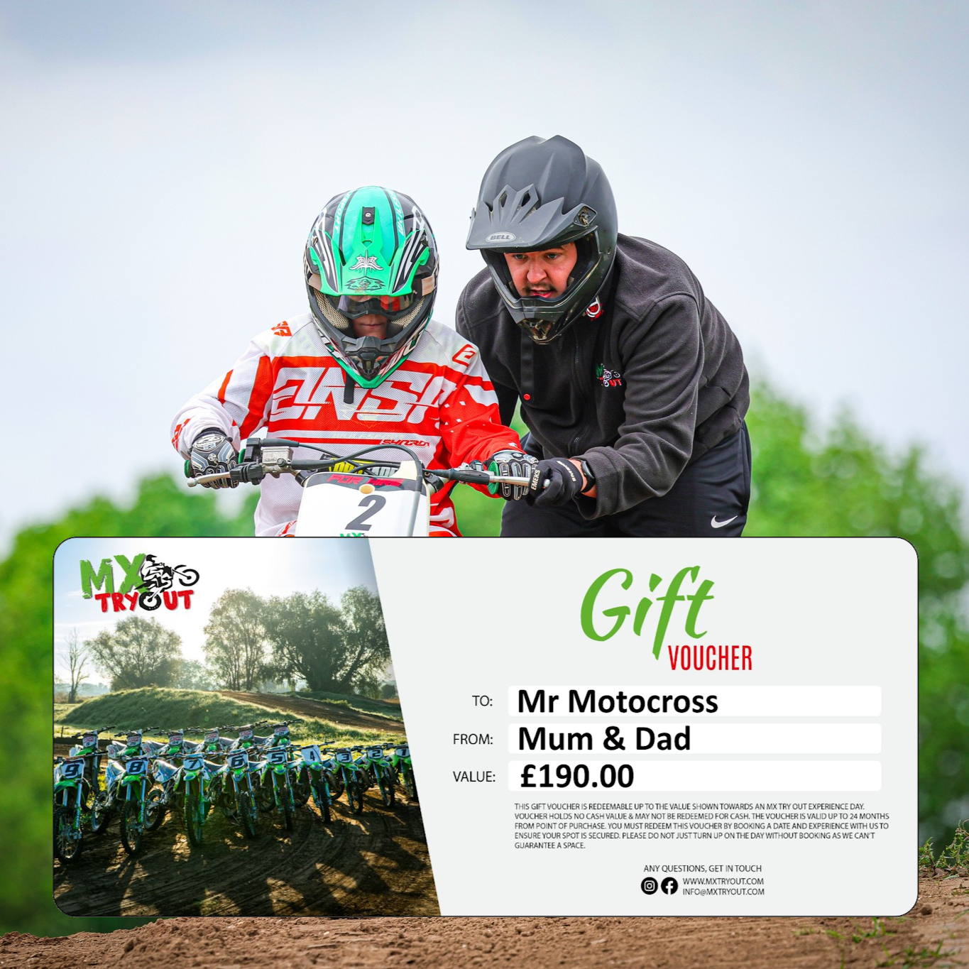 65cc Experience Gift Voucher