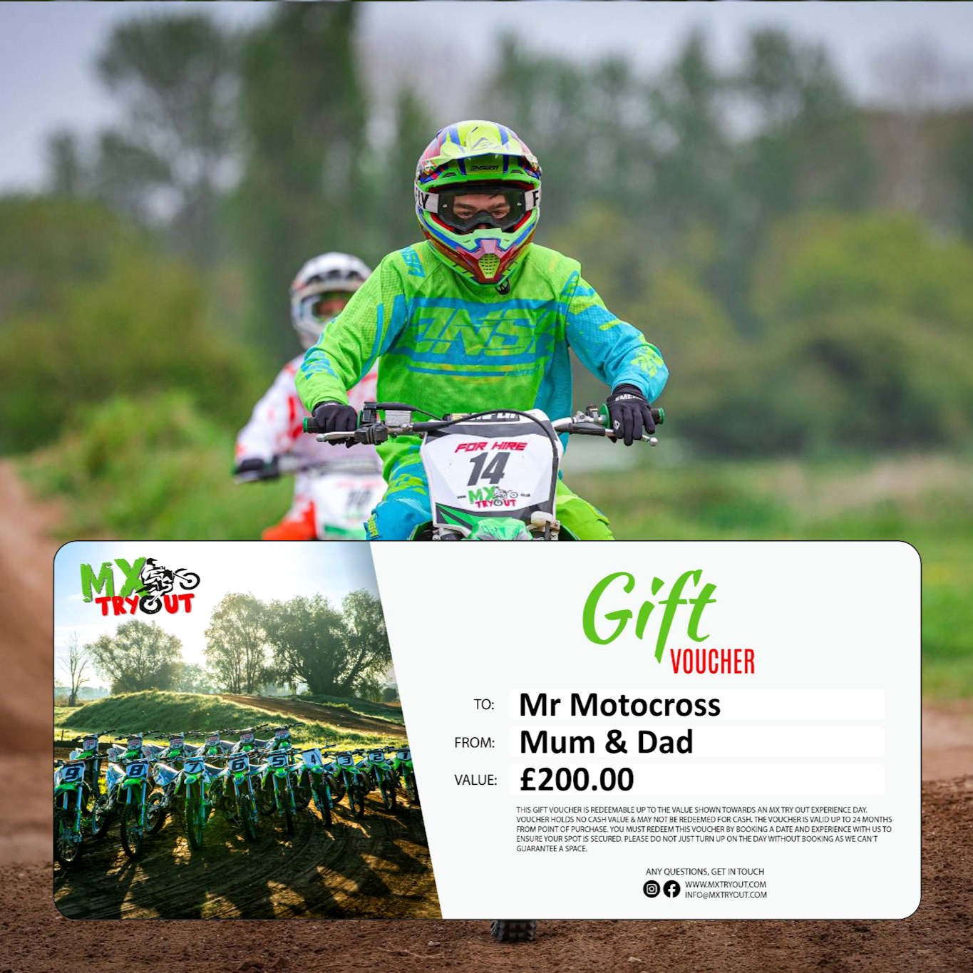 Big Wheel 85cc Experience Gift Voucher