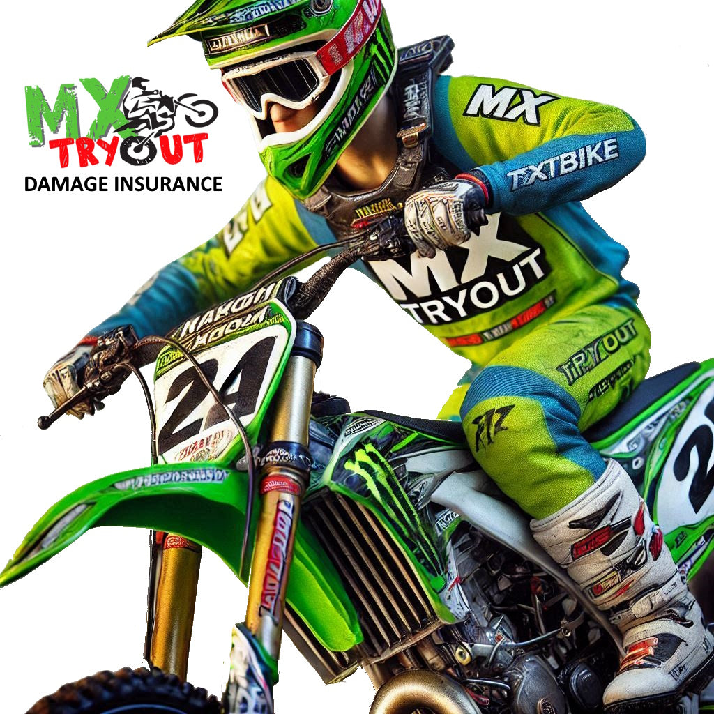 Have Peace Of Mind With Our Mx Tryout Damage Insurance